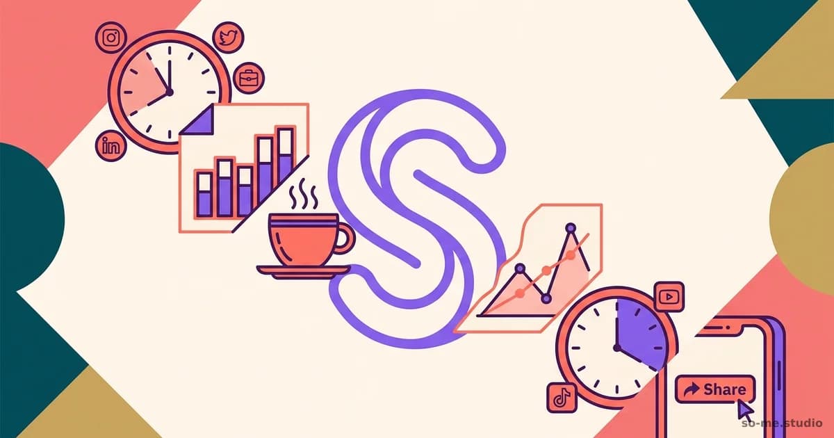 Cover image for Best Time of Day to Post on Social Media (Real Data)