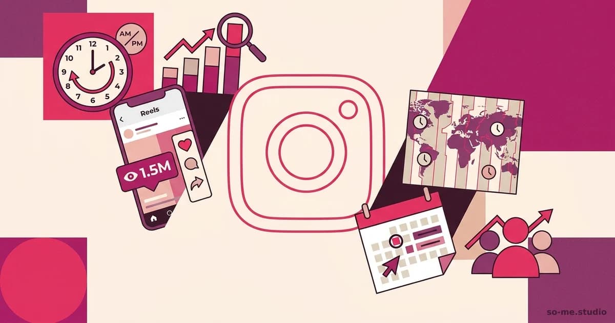 Cover image for Best Instagram Reels Post Time Today (Find Your Peak)