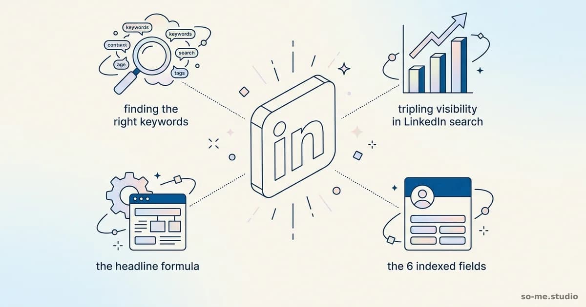 Cover image for LinkedIn Keywords Optimization: Headline Formula + Strategy