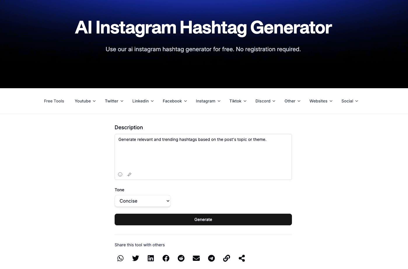 Hashtag sets that match the post screenshot