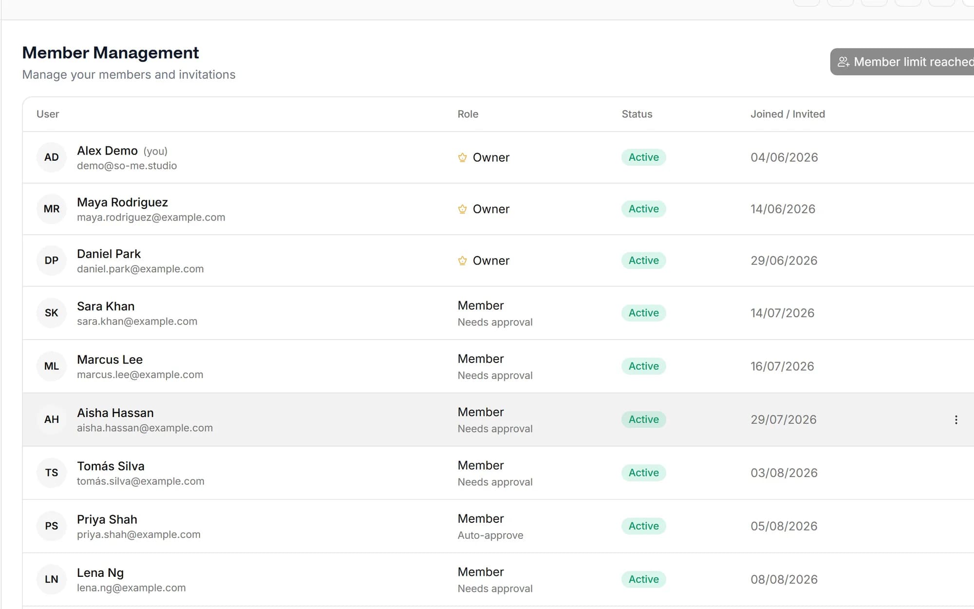Approvals before anything publishes screenshot