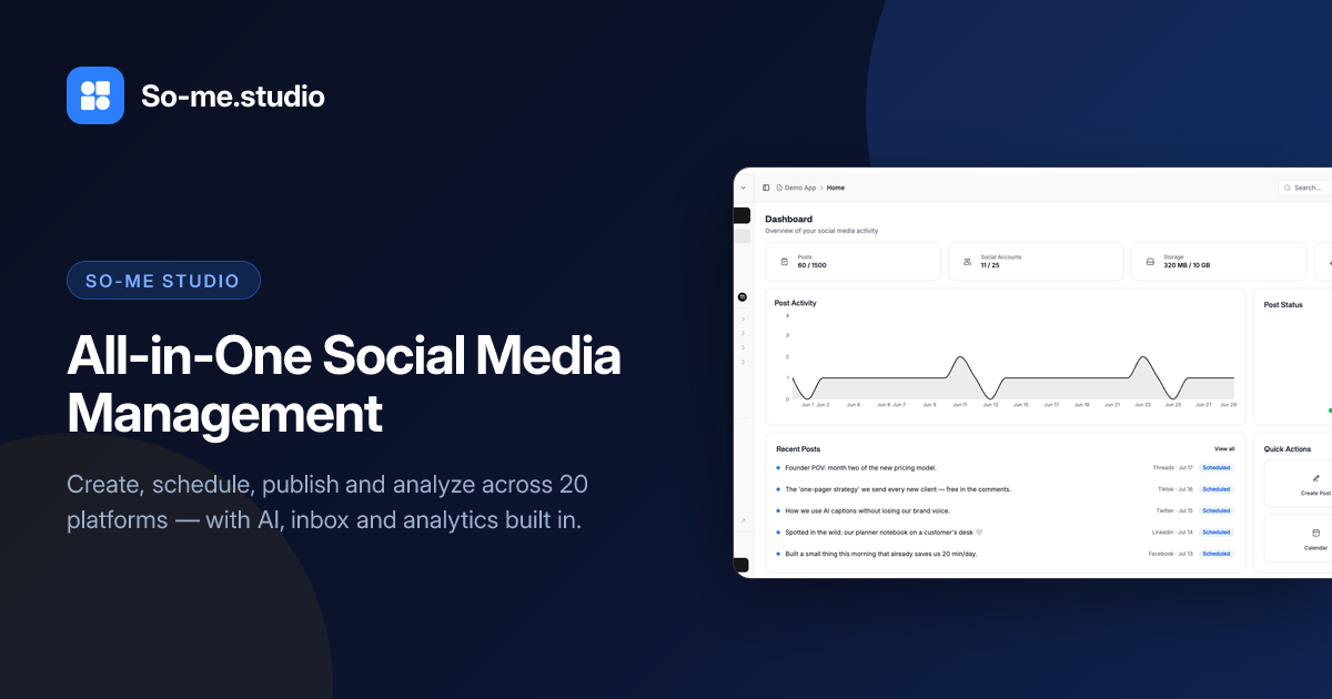 AI Social Media Scheduler & Manager